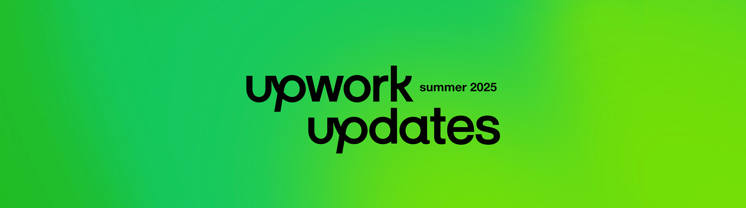 Upwork Updates Product Campaign